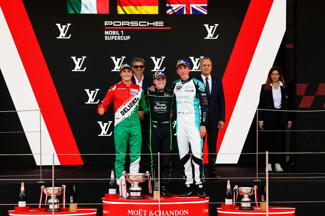 Monaco podium